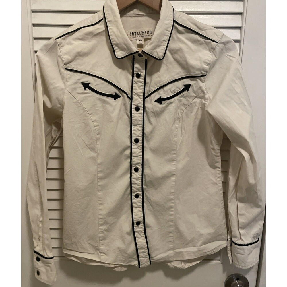 Idyllwind Miranda Lambert Pearl Snap Western Button Shirt M Cowgirl Rockabilly